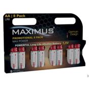 Maximus AA Batteries Blister 8 Pack image