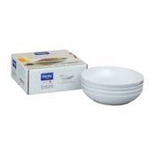 Denby Intro Stone White 4 Piece Pasta Bowl Set image