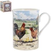Cockerel and Hen Mug image