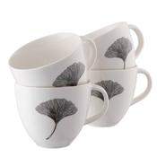 Belleek Gingko Leaf Mug set of 4 image