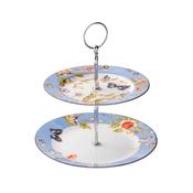 Cottage Garden Two Tiered Cake Stand image