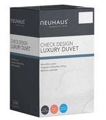 Neuhaus 4.5 Tog King Check Design Luxury Duvet image