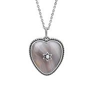 Montana Agate Heart Pendant image