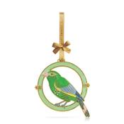 Tipperary Crystal Hanging Decoration Greenfinch image