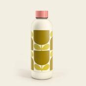 OK Stainless Steel Water Bottle Block Flower image