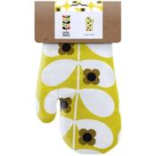 OK Oven Mitt Wild Rose Stem Ochre image
