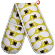 OK Double Oven Glove Wild Rose Stem Ochre image