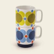 OK 2 Mugs Atomic Flower Sky and Sunflower image