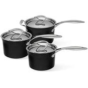 Circulon Style Non-Stick 3 Piece Saucepan Set image