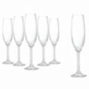 Connoisseur Set of 6 Champagne Flute 220ml image