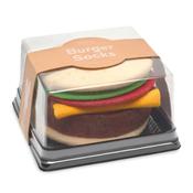 Burger Pair of Socks in Gift Box image
