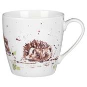Country Life Hedgehogs Mug image