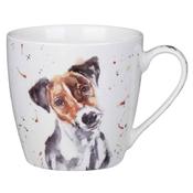 Mans Best Friend Jack Russell China Mug image
