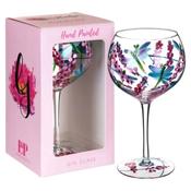 Dragonfly Hand Painted Gin Glass image