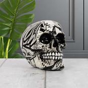 Monochrome Skull Small 15x10x12cm image