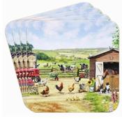Farmhouse Coasters Set of 4 image