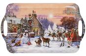 Magic of Christmas Large Melamine Tray 45x32x5cm image