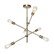 Phoenix Contemporary Ceiling Light Gold image