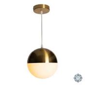 Art Deco Single Pendant Light Gold image