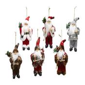 Santa Vintage Figurines 18cm 6 Asst image