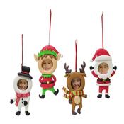 Photo Frame Ornament 4 Assorted Figures image