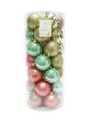 35 Pack Luxury Pastel Mix 60mm Baubles image