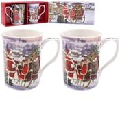 Santa Mugs Set of 2 image