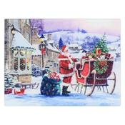 Santa Cutting Board image