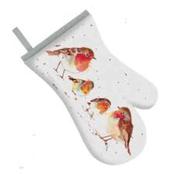Winter Robins Single Oven Glove image