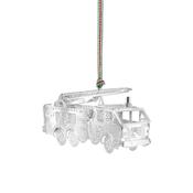 Fire Truck Christmas Tree Decoration image