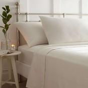Portfoilo Cream Superking Flannelette Sheet Set image