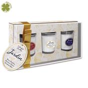 Set of 3 Mini Candles White Box image