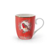 Christmas Robin Porcelain Mug image
