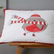 Red Robin Cushion Filled 55X55cm image