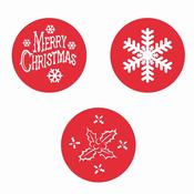 Christmas Cake Stencils Set of 3 image