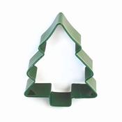 Green Christmas Tree Cutter 9cm image