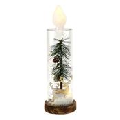 LED Light Up Glass Candle 290x80x80cm image