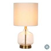 Megan Glass Table Lamp Gold H47cm image