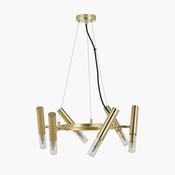 Harper Gold Metal 6 Light Pendant image