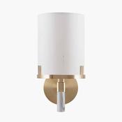 Midland Champagne Gold Metal Wall Light image