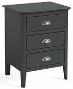 Arundel Bedside Table Charcoal H59xW45xD36cm image