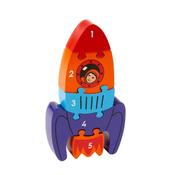 Rocket Ship 1-5 Jigsaw image