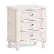 Marseille Mint Colour 3 Drawer Bedside Locker image