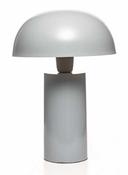 Mushroom Lamp Metal Blue Grey image