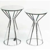Set of 2 Silver Tables image