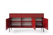 Mono Large Red Sideboard 154cm image