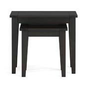 Elle Nest of 2 Black Tables image