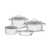 Tramontina Una Stainless Steel Cookware Set of 4