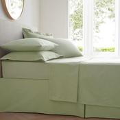Portfoilo Soft Green Single Deep Fitted Percale Sh image