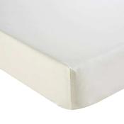 Christys Easycare Cream King Fitted Sheet image